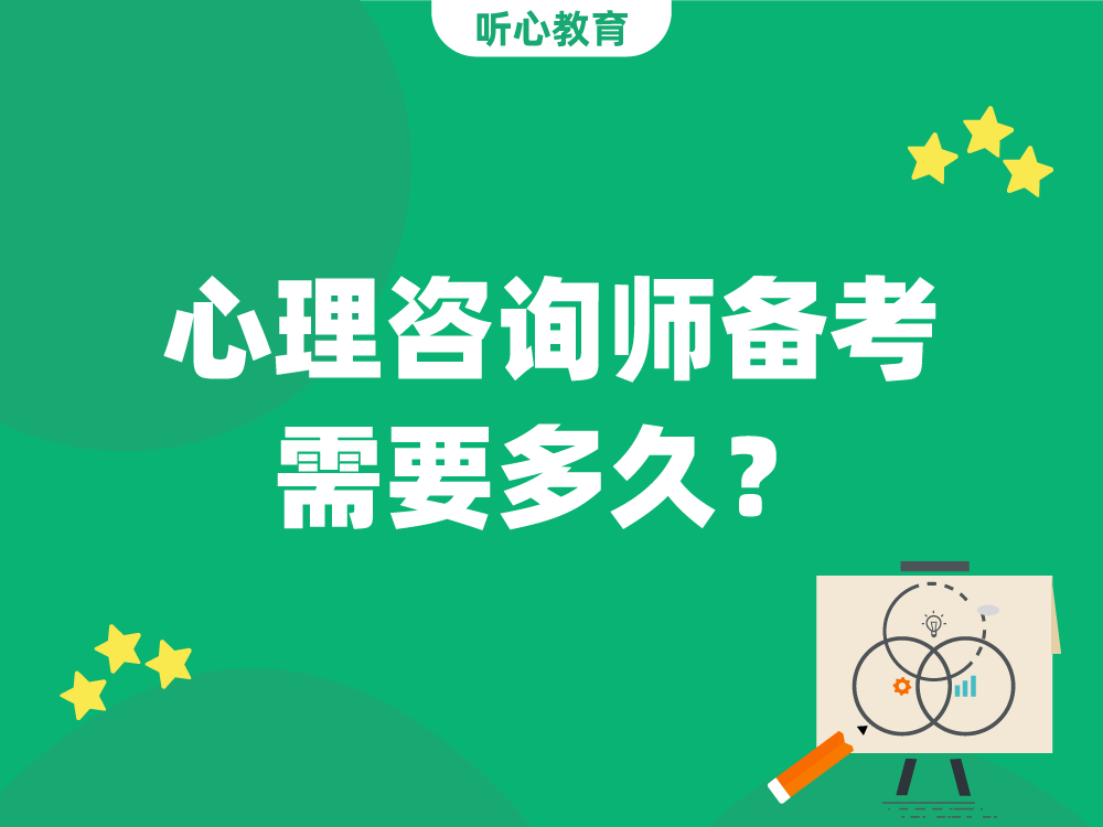心理咨询师备考需要多久？