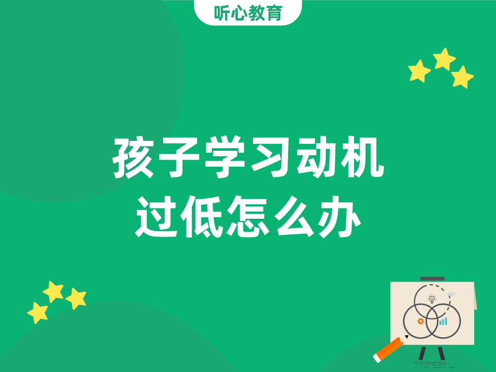 孩子学习动机过低怎么办？